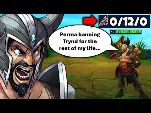 THIS IS HOW YOU BULLY A HIGH ELO GANGPLANK MAIN! (DIVE HIM ON REPEAT)