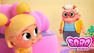 Desenho Educativo Infantil - Historinha da Sara!! Banho, bolhas e diversão!