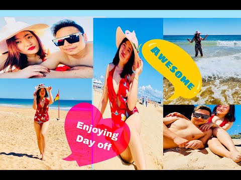 vlog of beautiful beach portugal // Enjoying day off// summervibes