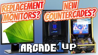 Arcade1up - Monitor replacements found and potential new Countercades.