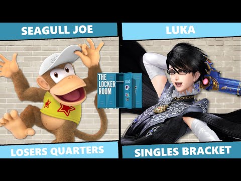 The Locker Room #3: Losers Quarters - Seagull Joe (Palutena, Diddy) Vs Luka (Bayonetta) SSBU Singles