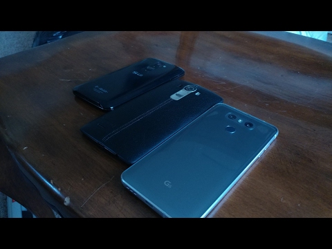 LG G4 Vs LG G6 (with a guest appearance from the LG G2)