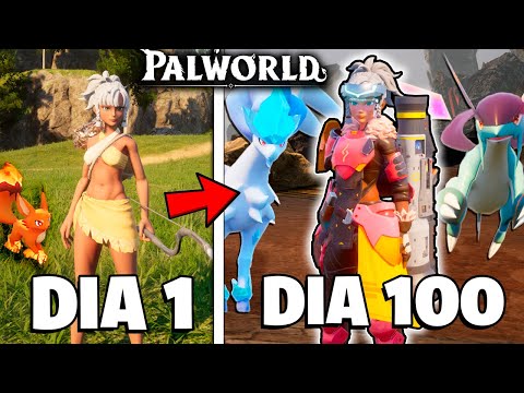 EU PASSEI 100 DIAS NO PALWORLD - O FILME (COMPLETO)