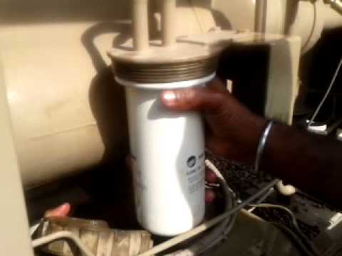 Trane Screw Compressor Replacing of Oil Filter