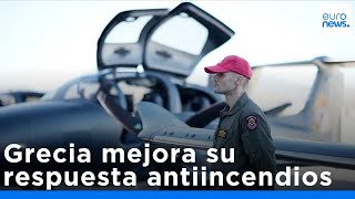 Grecia incorpora 3 aviones de vigilancia para mejorar su respuesta ante incendios