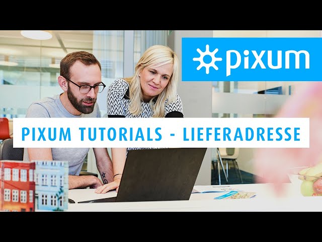Video-Tutorial: Lieferadresse in der Pixum Fotowelt Software anpassen