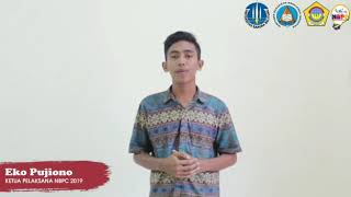 preview picture of video 'Sambutan ketua pelaksana lomba spektakuler (NBPC)'