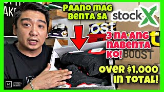 HOW TO SELL SNEAKERS ON STOCK X!!!! SOLD OVER $ 1,000.00 WORTH IN 1 DAY!!!