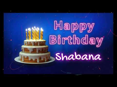 The Best Birthday Surprises for Shabana | Happy Birthday To Shabana