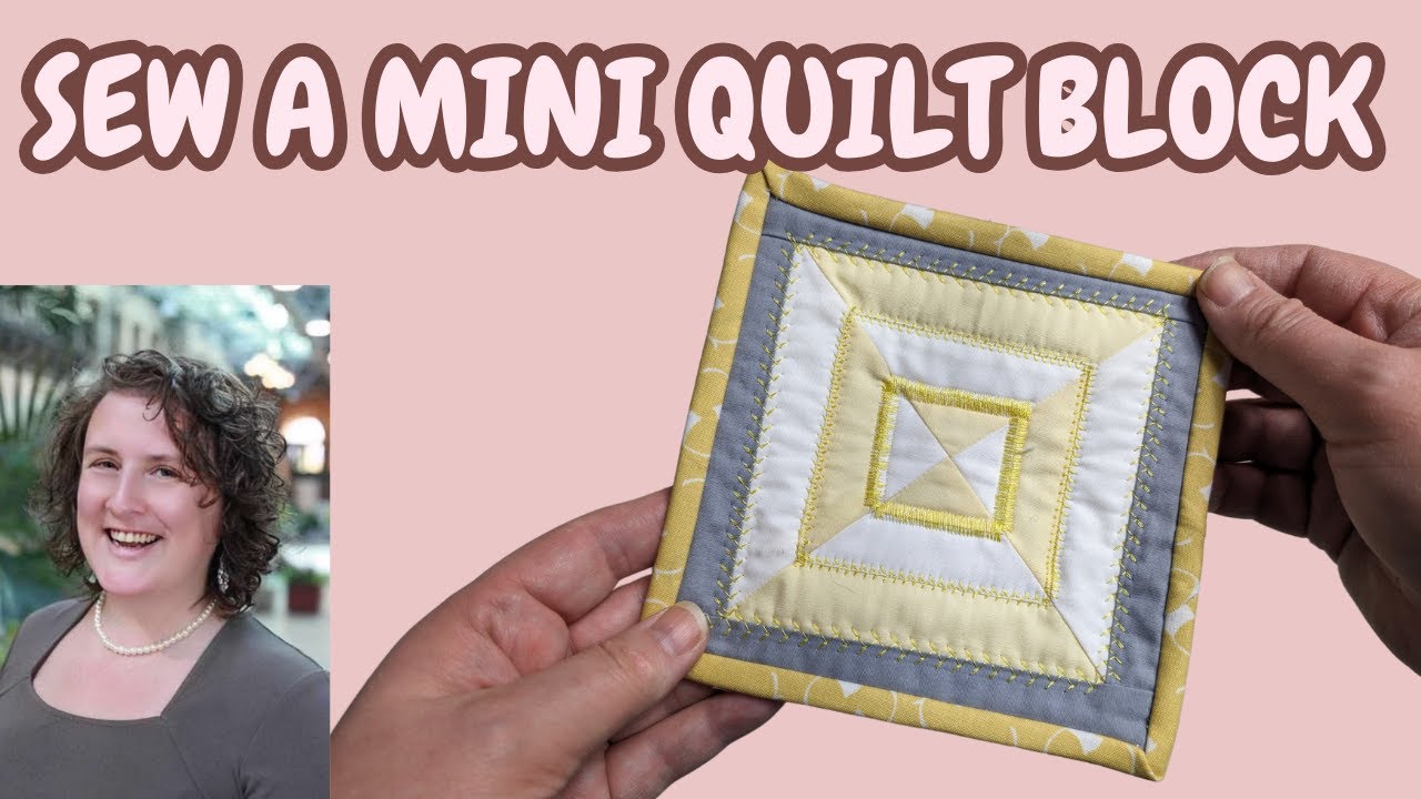 Miniature Quilt Tutorial 8 | Easy Beginner Quilting Projects with Faodail Creation