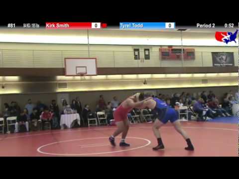 NYAC FS 84 KG / 185 lbs: Kirk Smith vs. Tyrel Todd