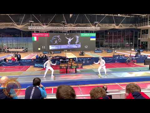 Porec European Championships JMS 2020 - GOLD - Fioretto ITA v Humen UKR