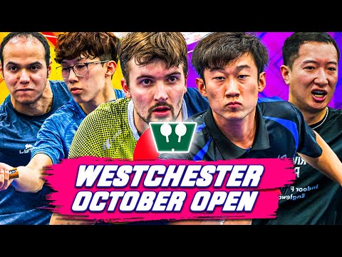 Westchester Table Tennis Center October 2025! 4k HD! Ft Romain Lorentz. Kai Zhang