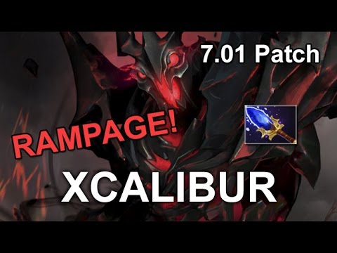 Xcalibur Shadow Fiend | Rampage | 7.01 Full Game