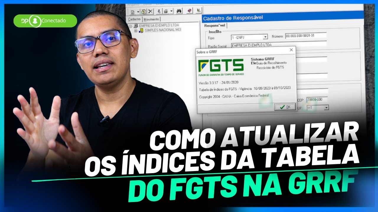 TUTORIAL | COMO ATUALIZAR OS ÍNDICES DA TABELA DO FGTS NA GRRF
