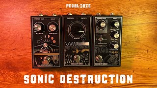 Video thumbnail for Death By Audio Destroyer Series: Beautiful, Phased Out Destruction (in stereo) by Pedalgaze