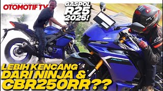 Download lagu Faster Than the CBR250RR and Ninja 250? A Complete Look at the 2025 Yamaha R25 | Automotive TV mp3