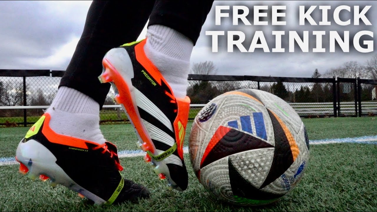 Training & Free Kicks in Adidas Predator 24 Elite
