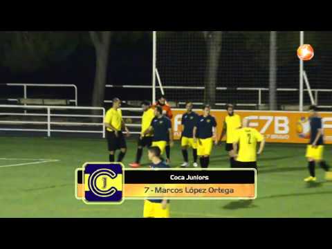 Fútbol 7 Bravo. Tercera GI. Jornada 13. Coca Juniors 3 - 2 MT Soldaduras