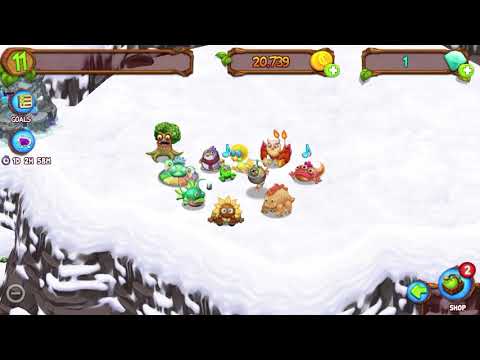 The continent but only 2 element monsters