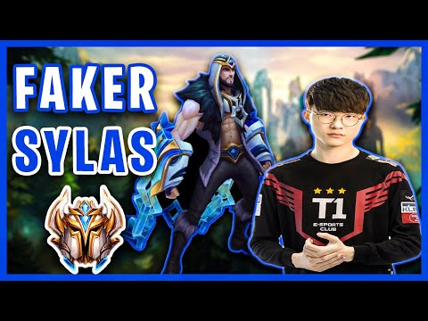 T1 FAKER PLAYS SYLAS ON MID VS AKALI||SEASON 11 LEAGUE OF LEGENDS