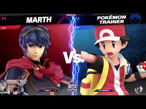 Yunzyu (Marth) vs. Combomeat (PKMN Trainer) - WGA Colosseum 34 - Winners R2