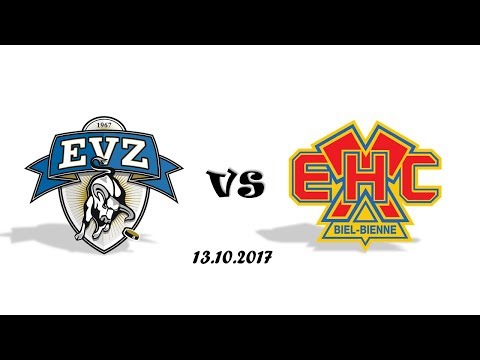 EV Zug vs EHC Bienne-Biel: 3-2 OT (13.10.2017)