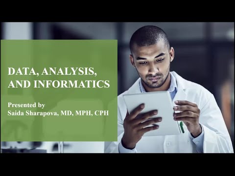 CPH Exam Review - Data, Analysis & Informatics