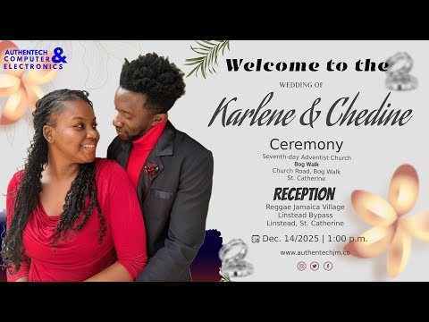 Karlene & Chedine’s Wedding Ceremony
