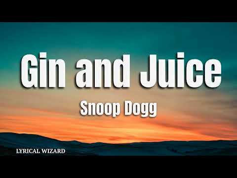 Snoop Doggy Dogg - Gin and Juice #lyrics #snoopdogg #hiphop