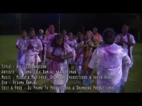 Reshma Silk Ramlal ft  D' Hitman - Holi Celebration [ 2015 Official Music Video ]
