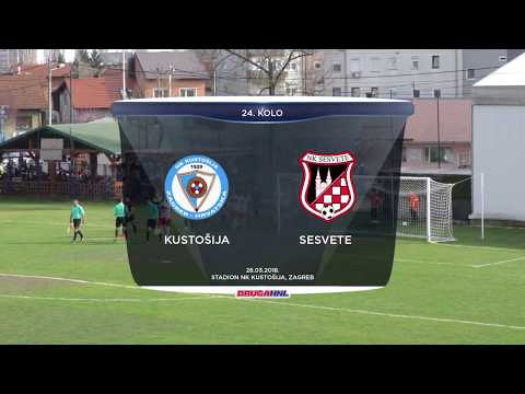 SAŽETAK: KUSTOŠIJA vs SESVETE 4:0 (24. kolo, Druga HNL 17/18)