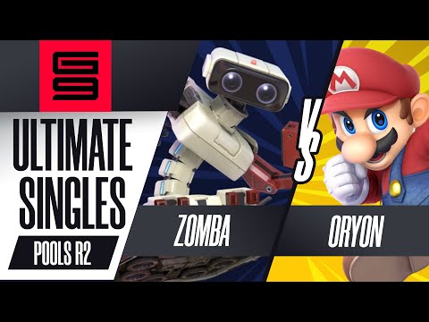 Zomba (ROB) vs Oryon (Mario, Wolf) - Ultimate Singles Pools Winners Semi-Final  - Genesis 9