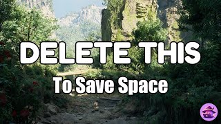 Unreal Engine Maintenance: What Can You Delete to Save Space?