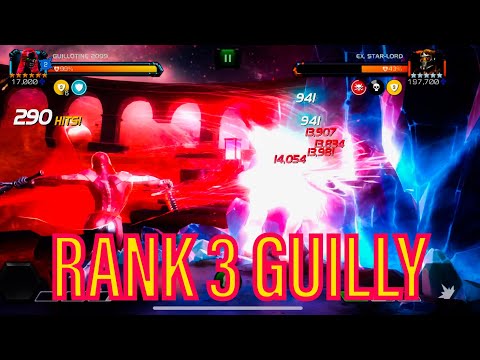 Guillotine 2099 Rank 3 vs Labyrinth Of Legends Star Lord | Marvel Contest Of Champions