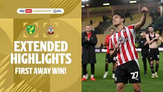 FIRST AWAY WIN! | Norwich City v Southampton extended highlights