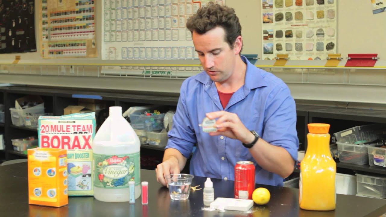 How to Do Experiments With the pH Scale : Physics, Chemistry & More Sciences