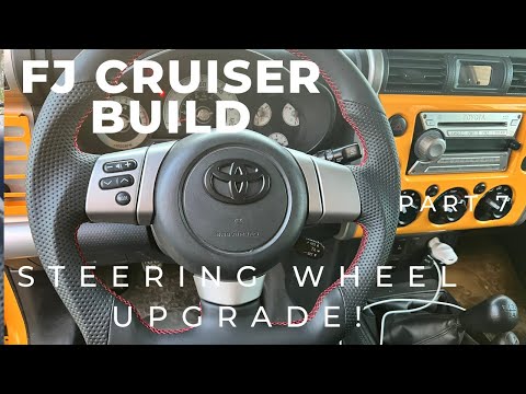 FJ Cruiser Steering Wheel Upgrade!