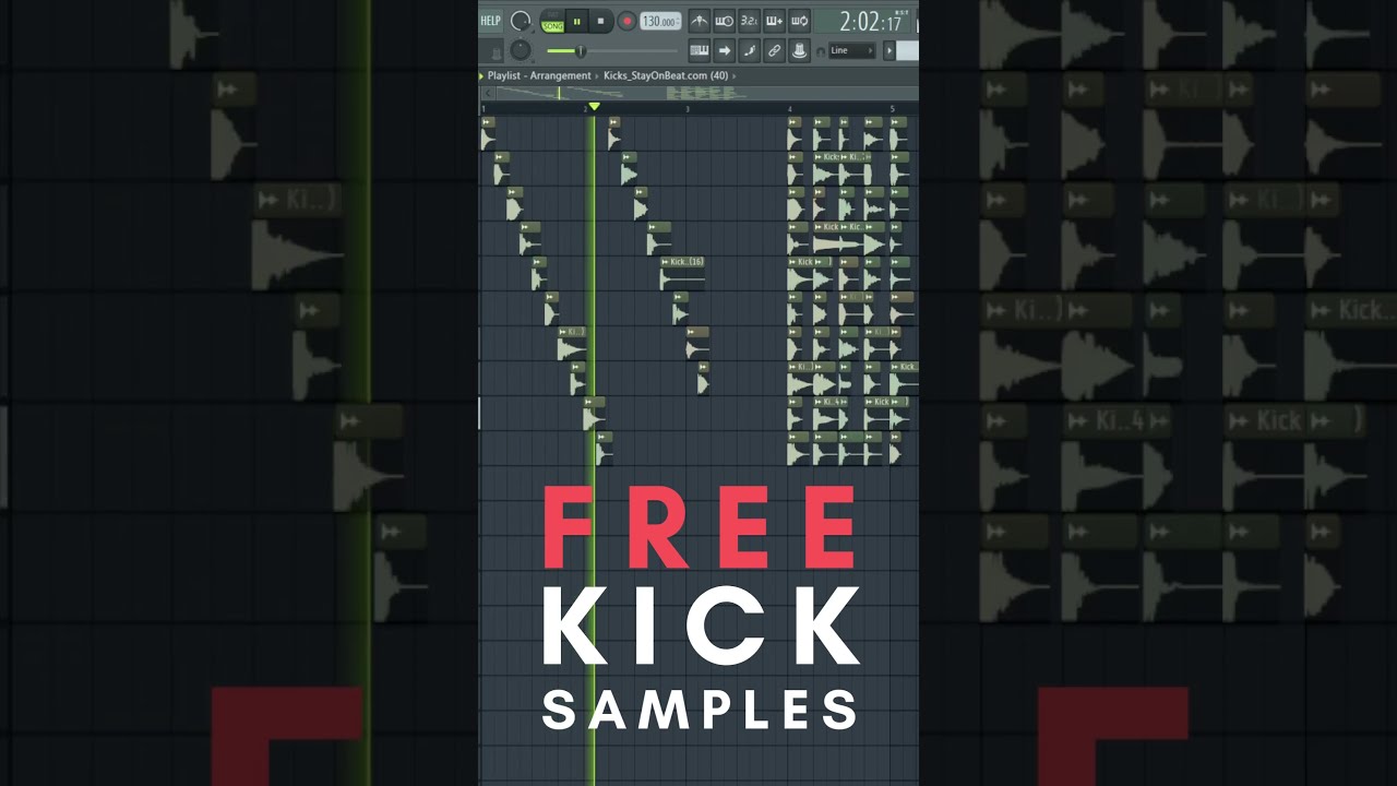 Free Sample Pack | Free Kick Sample Pack  😲 BY STAY ON BEAT #subscribe #shorts