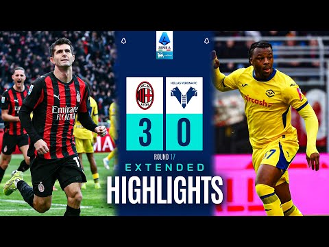MILAN-VERONA 3-0 | EXTENDED HIGHLIGHTS | SERIE A 2025/26