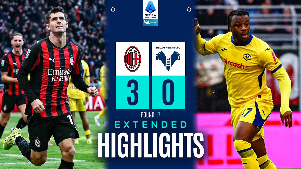 MILAN-VERONA 3-0 | EXTENDED HIGHLIGHTS | SERIE A 2025/26