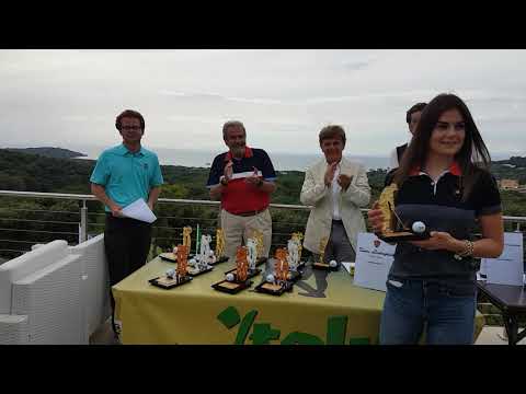 premiazione gara ITALY GOLF CUP - G.C. PUNTA ALA 6.06.2021