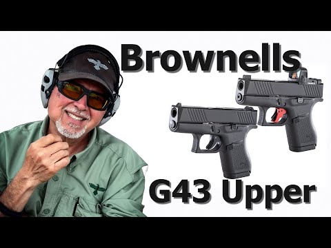 ULTIMATE Glock 43/43X Upgrade! Brownells Precision Complete Upper Range Test! 1596