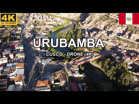 👉 Urubamba - VALLE SAGRADO - Cusco - 🚁DRONE (4K) 2025