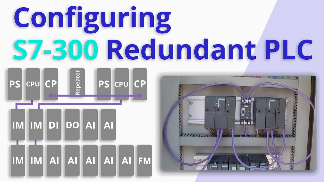How to Set Up a Reliable Control System with S7-300 PLCs