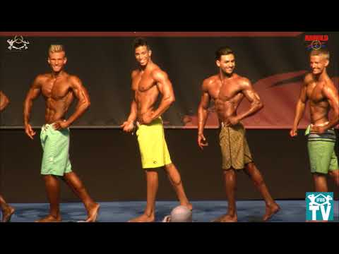 European Amateur Santa Susanna 2016 - Junior Men's Physique over 178cm