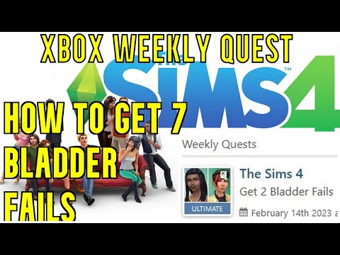 How to get 7 Bladder Fails in Sims 4 - Xbox Game Pass Weekly Quest