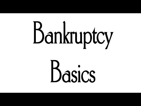 Bankruptcy Basics Cameron Law 919-627-7748