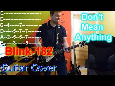 Dont Mean Anything - Blink-182