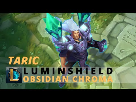 Luminshield Taric Obsidian Chroma 2020 - League of Legends